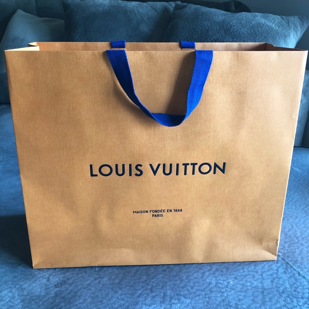 Authentic Louis Vuitton Shopping Bag